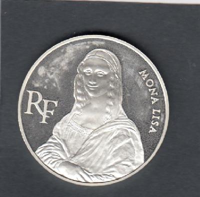 Beschrijving: 100 Francs  MONA LISA
